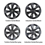 Tesla Model Y Hubcaps 19-inch Gemini Wheel Cover for Tesla Model Y Accessories Compatible with 2020-2023 Cars Replacement Hub caps Rims Covers 19" Protects Wheels Scratches Set of 4