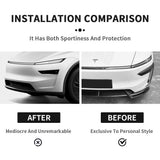 Tesla Model Y Carbon Fiber Front Lip Spoiler