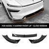 Tesla Model Y Carbon Fiber Front Lip Spoiler