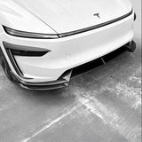 Tesla Model Y Carbon Fiber Front Lip Spoiler
