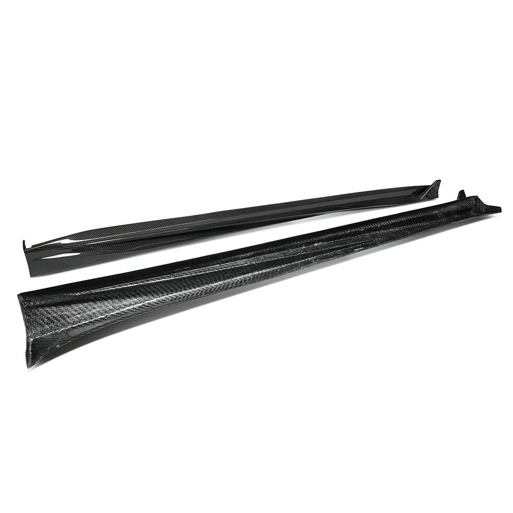 Tesla Model Y Juniper Carbon Fiber Side Skirts