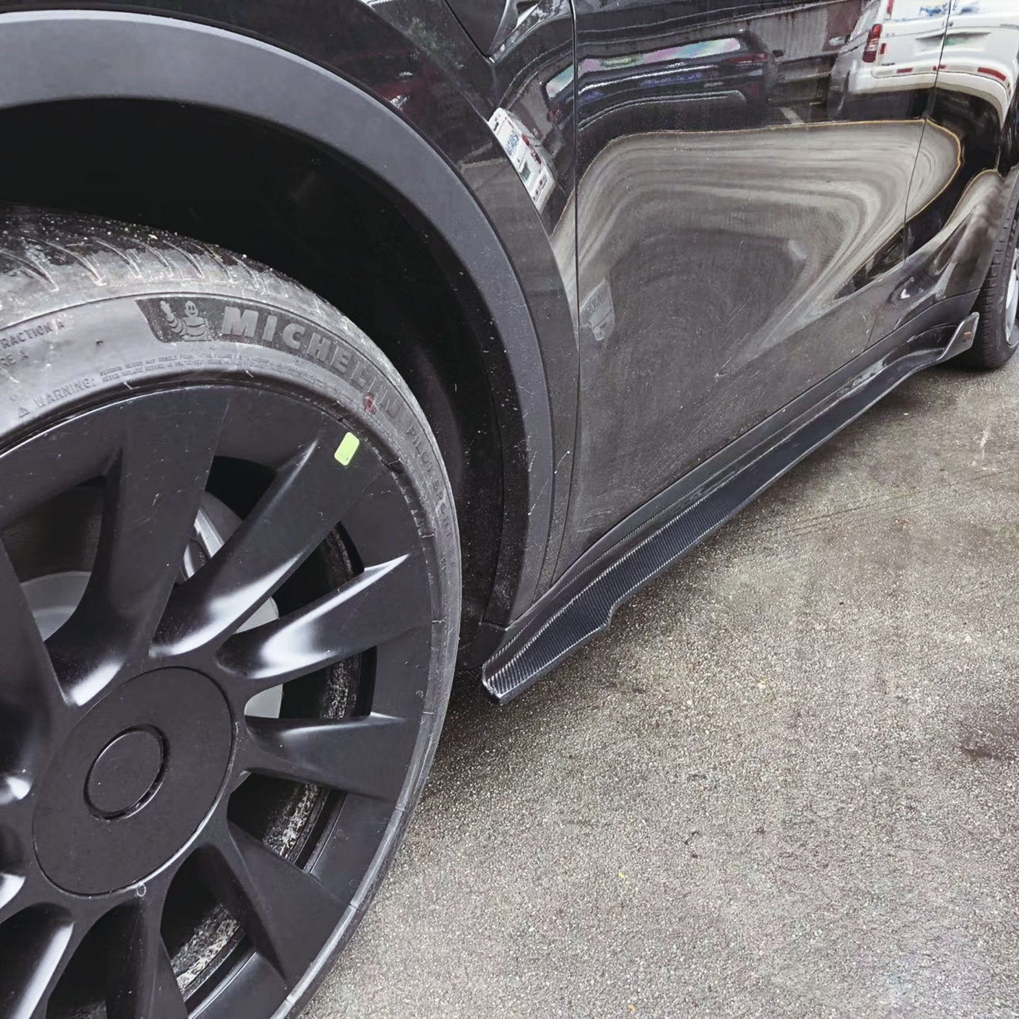 Bundle:Teego 4-Piece Carbon Fiber Aero Upgrade Kit – Tesla Model Y