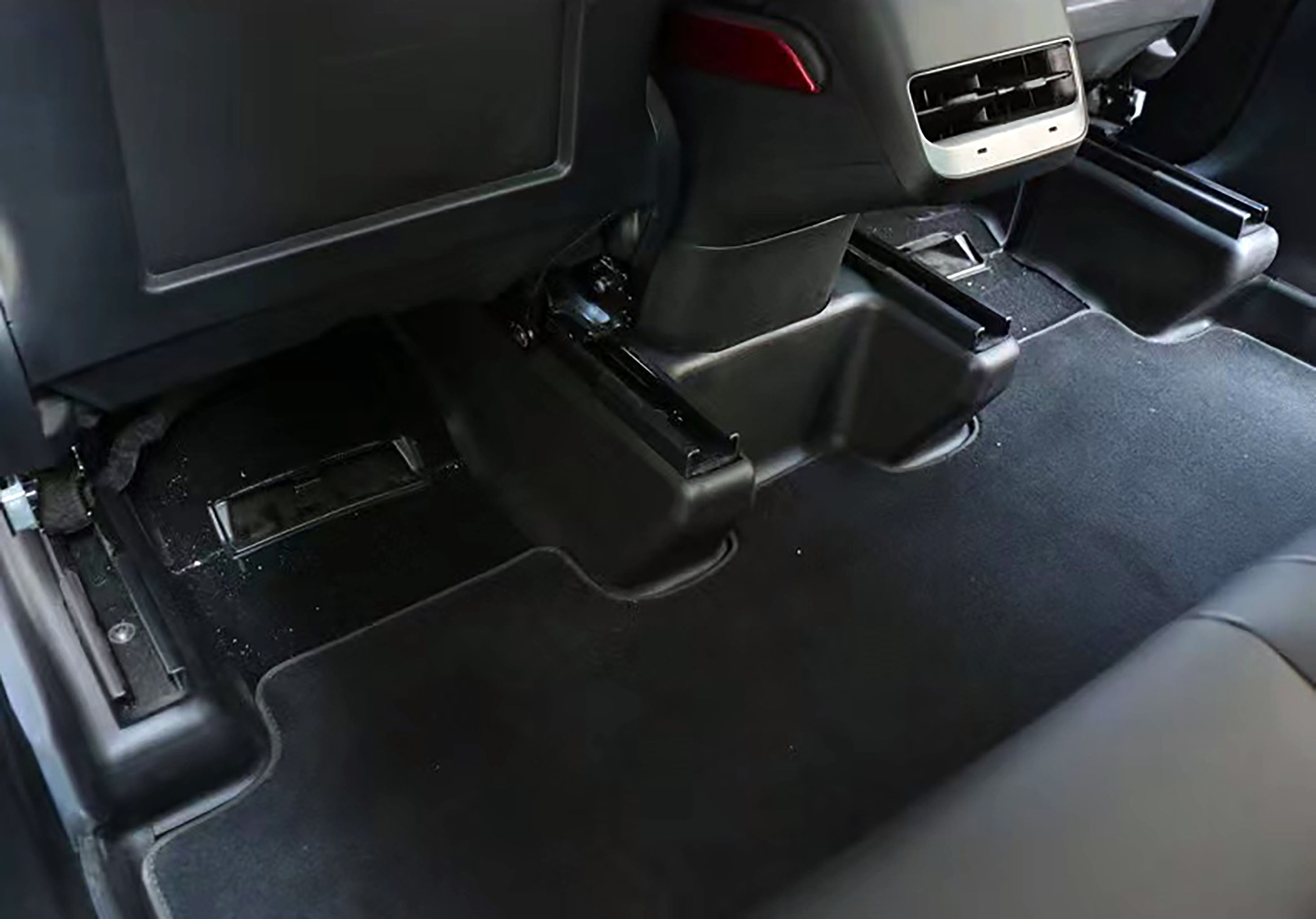 Upgraded Seat Slide Rail Covers for Tesla Model Y-Motor Vehicle Carpet & Upholstery-Teego
