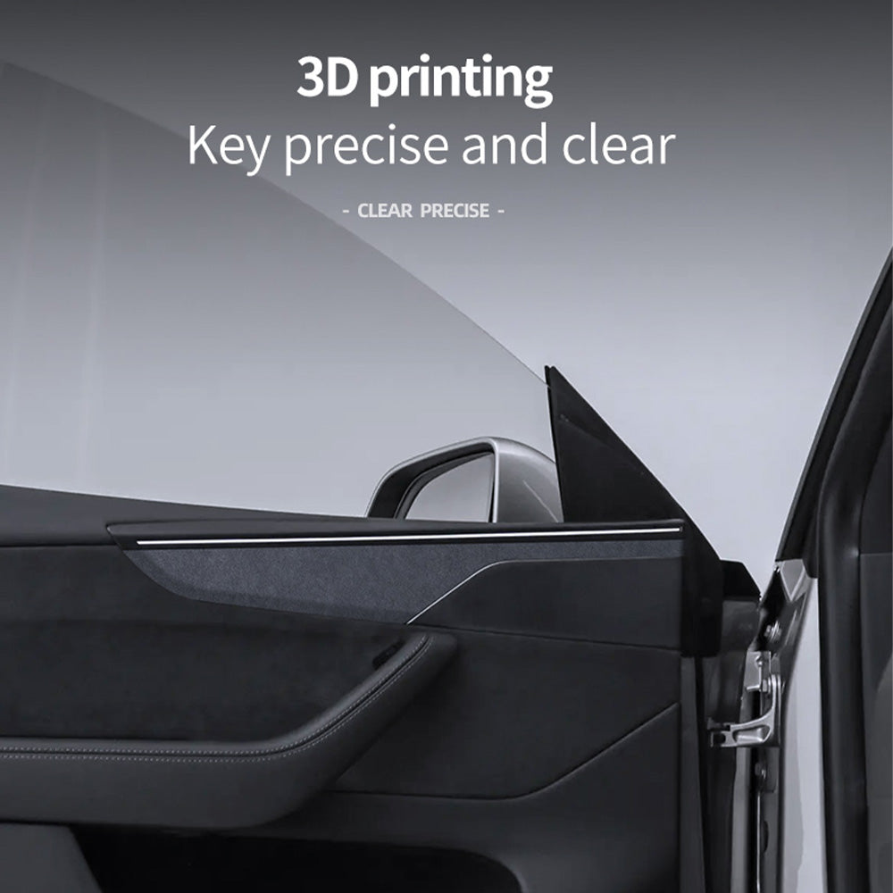 Tessgo Alcantara Door Panel Covers for Tesla Model Y Juniper 2026+