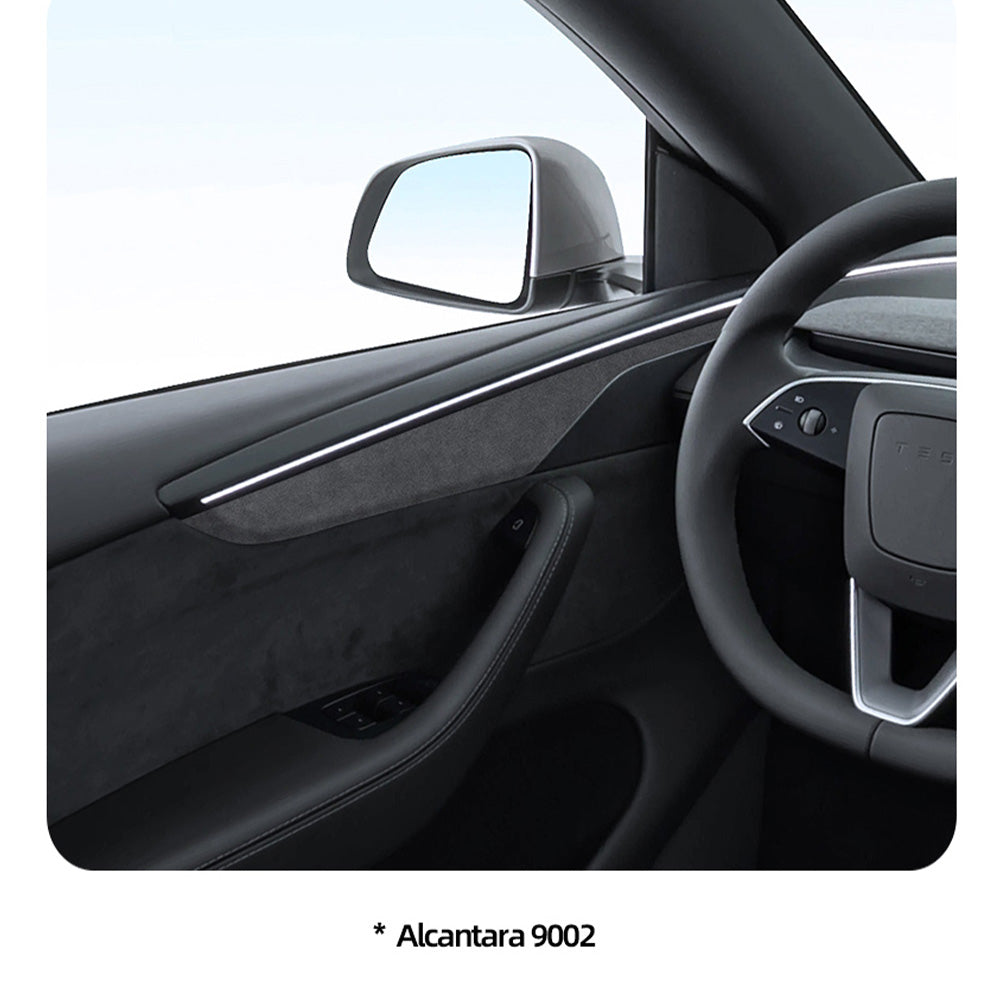 Tessgo Alcantara Door Panel Covers for Tesla Model Y Juniper 2026+