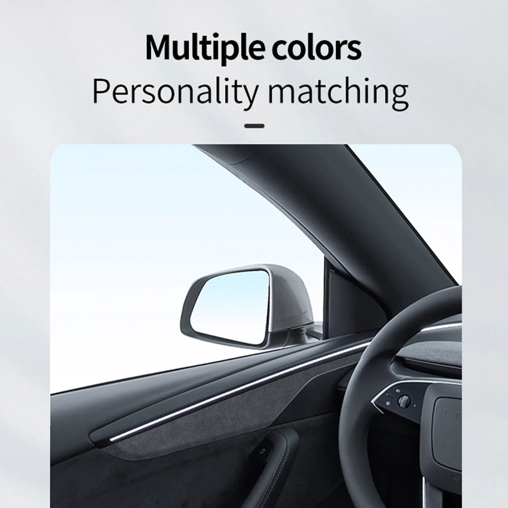 Tessgo Alcantara Door Panel Covers for Tesla Model Y Juniper 2026+