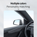 Tessgo Alcantara Door Panel Covers for Tesla Model Y Juniper 2026+