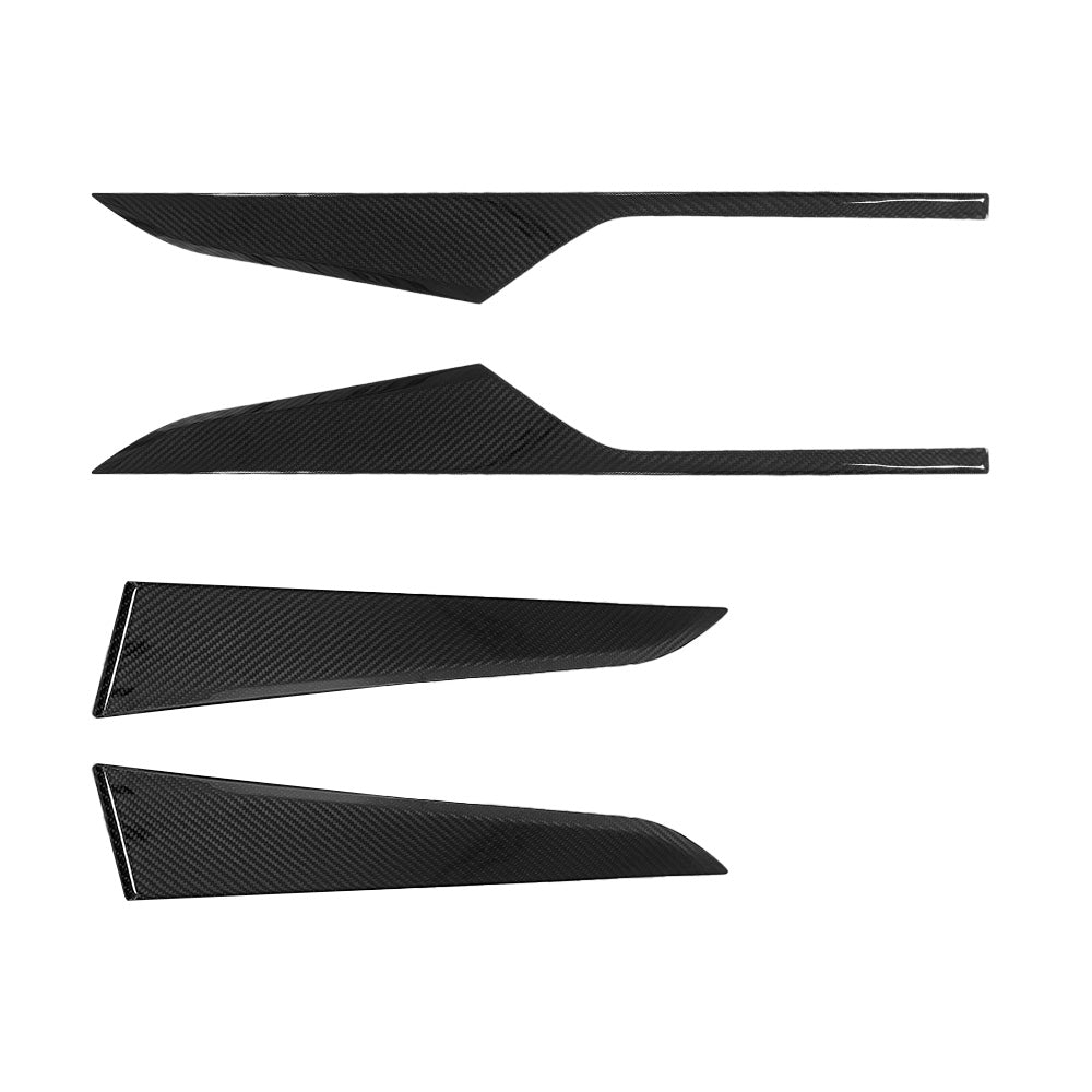 Tesla Model Y Juniper Carbon Fiber Door Panel Trim Covers