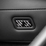 Tesla Model Y Juniper Carbon Fiber Rear Seat Folding Button Trim