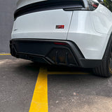 Rear Diffuser Upgrade 3PCS Aerodynamic Body Kit, No-Drill Install, OEM Fit Finish for Model Y Juniper
