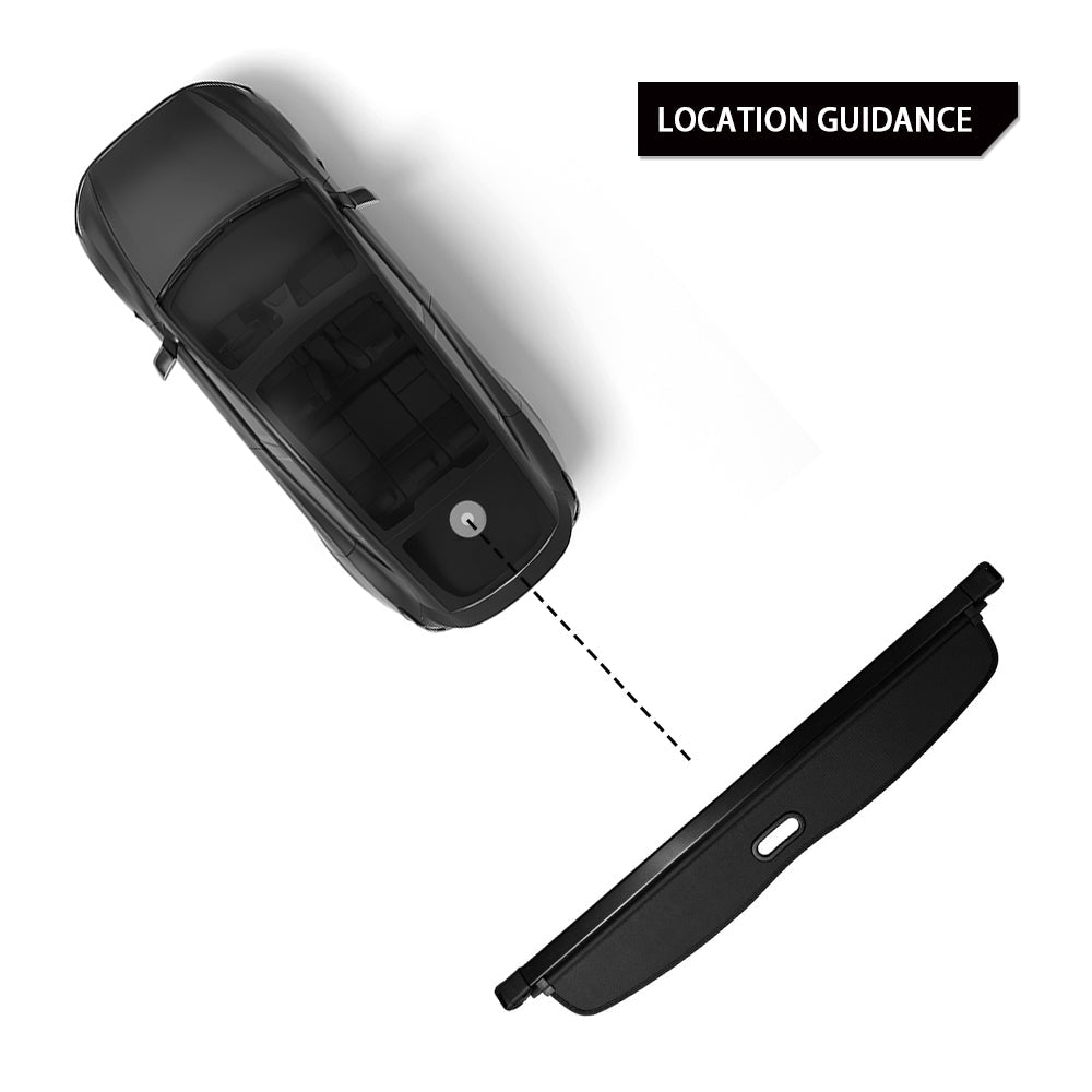 Tesla Model Y Juniper Retractable Cargo Trunk Parcel Shelf