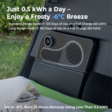 Tesla Model Y Portable Car Refrigerator – Smart App-Controlled 16L Camping Cooler with AI Cooling | Fits 2020–2025+ Including Juniper Gen 3.0