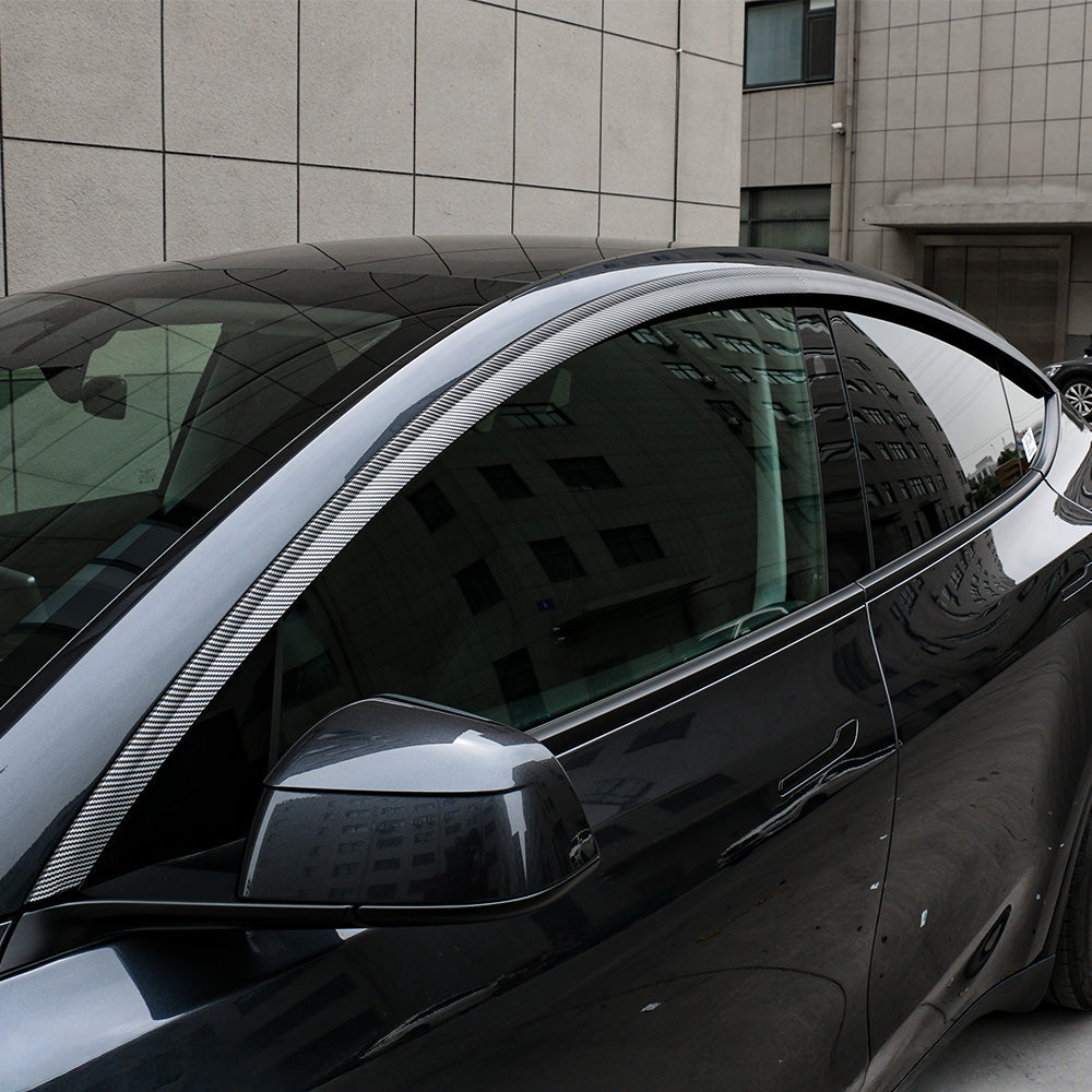 TESSGO Premium Side Window Rain Guards FOR Tesla Model Y 2020-2026+