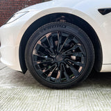 2024 Model 3 Highland wheel cover upgrade. Navo Style