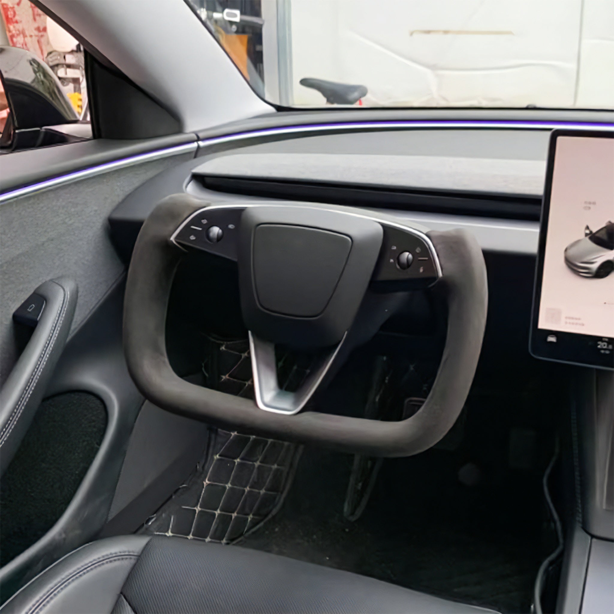 2024+ Tesla Model 3 Highland Yoke Steering Wheel