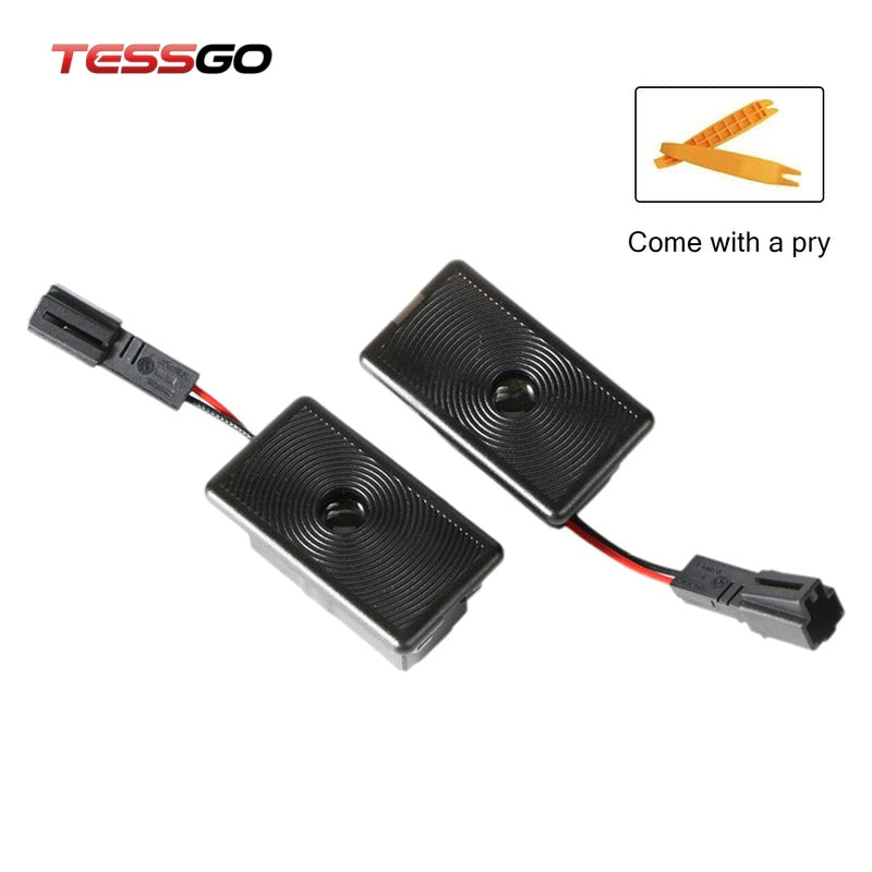 Tessgo Puddle Lights HD Logo Door Projector Upgradefor Model 3 Highland