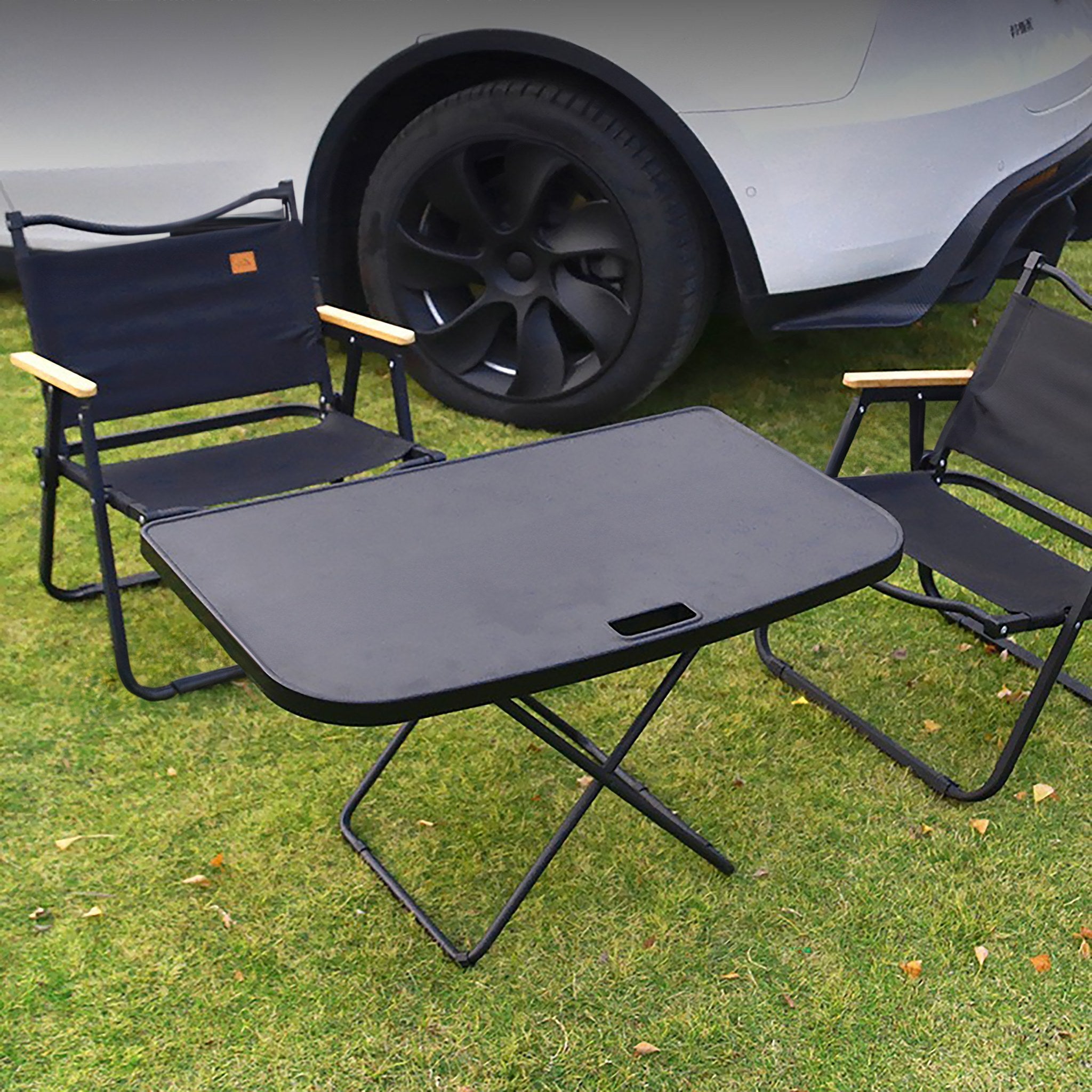 Tesla Model 3 & Y Sub-Trunk Portable Camping Table – Hidden Foldable Table for 2017–2024+