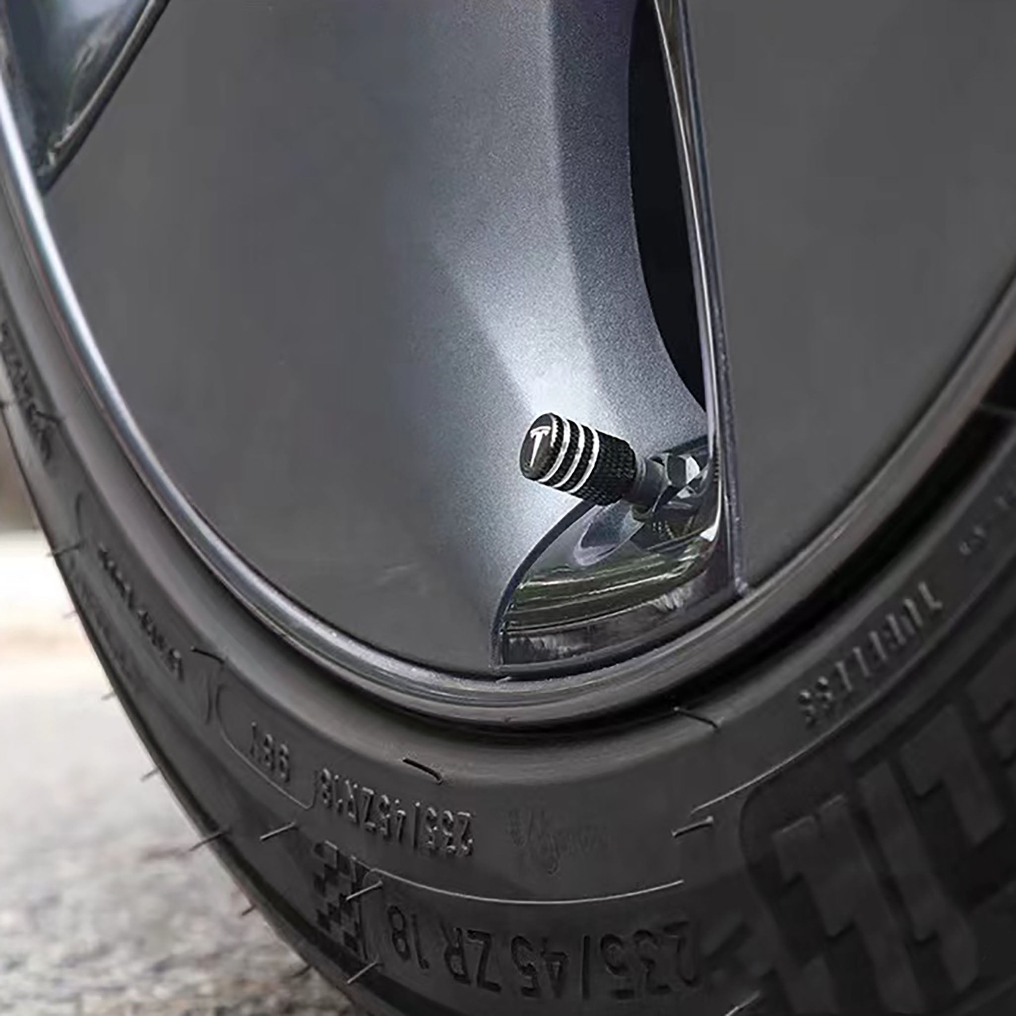 Tire Valve Stem Caps For Tesla-Vehicle Parts & Accessories-Teego