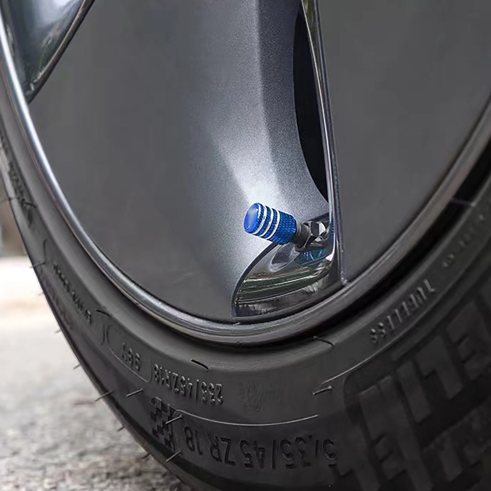 Tire Valve Stem Caps For Tesla-Vehicle Parts & Accessories-Teego