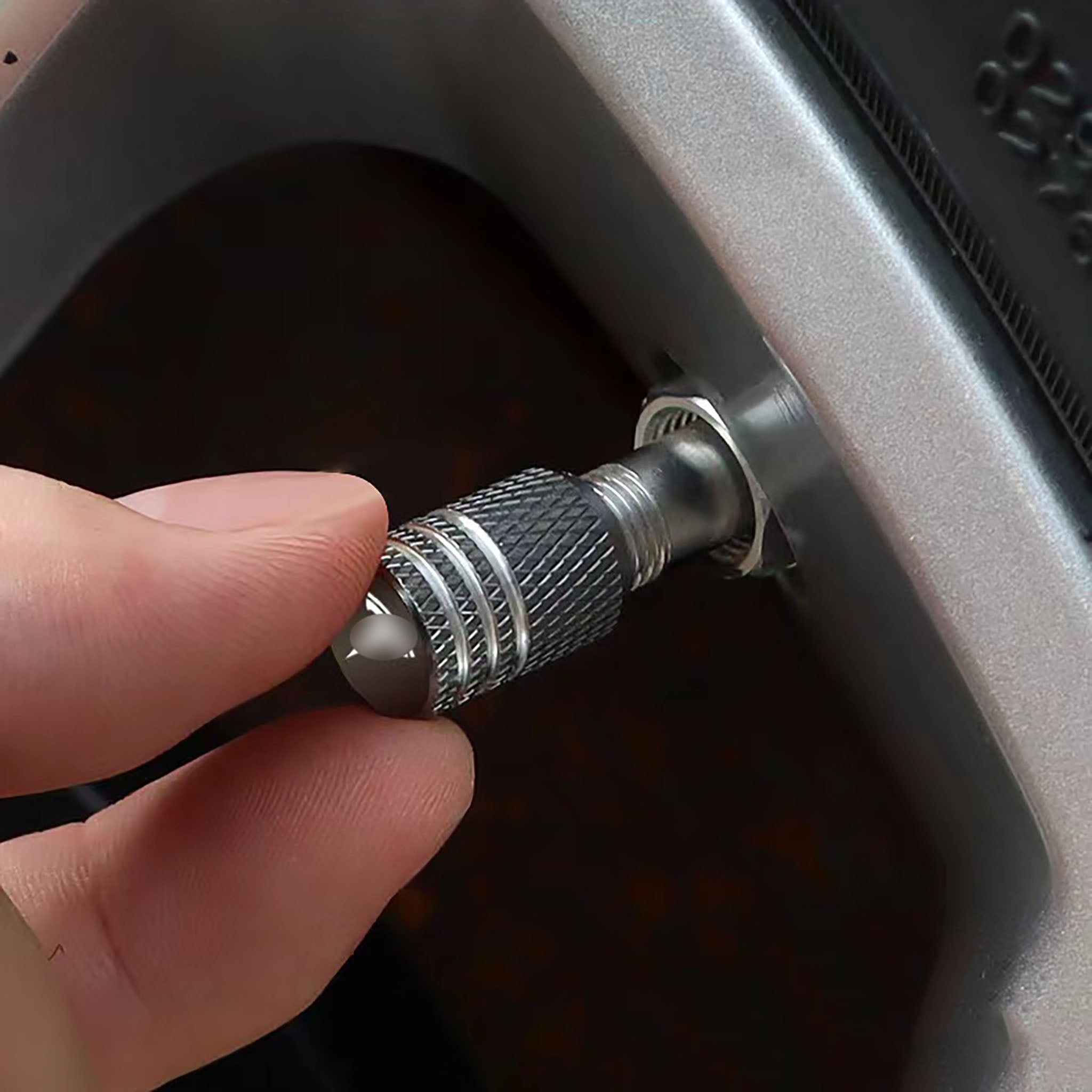 Tire Valve Stem Caps For Tesla-Vehicle Parts & Accessories-Teego