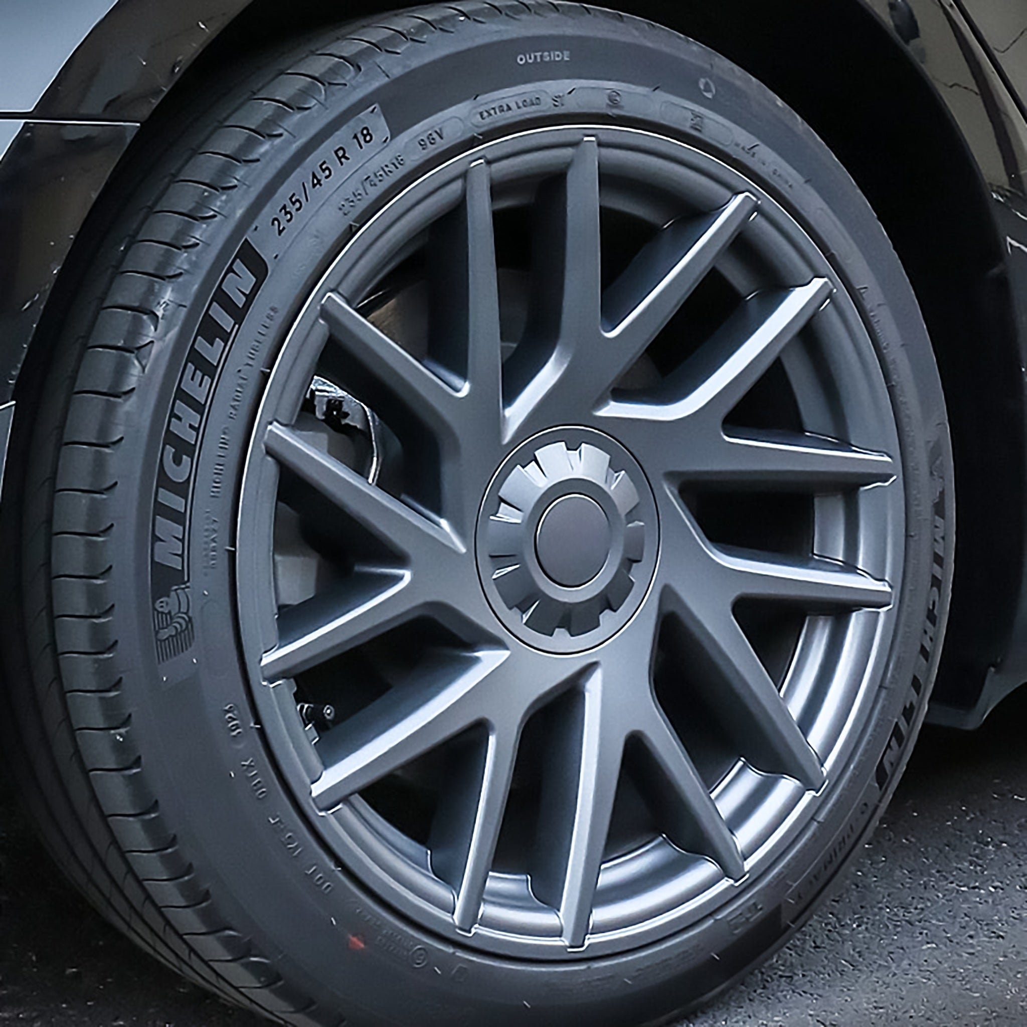 1 Pcs of Tesla Wheel Cover for 2024 New Model 3 Highland 18'' Wheels