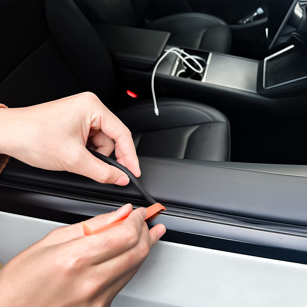 Tesla Window Seal Kit – Wind Noise Reduction & Rain Protection Upgrade