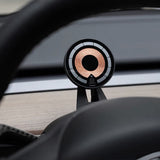 Tesla Wireless Charging Phone Mount for Model 3/Y – OBD-II Power & Steering Wheel Installation