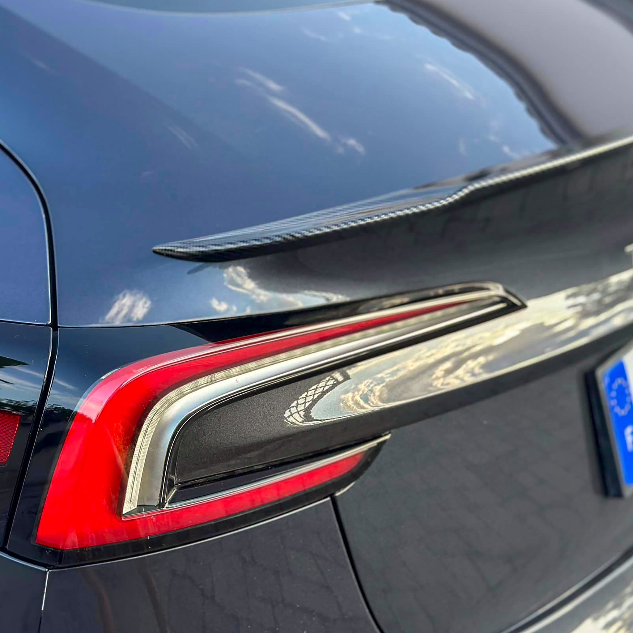 Tesla 2024+ New Model 3 Highland Spoiler Performance Style ABS plastic