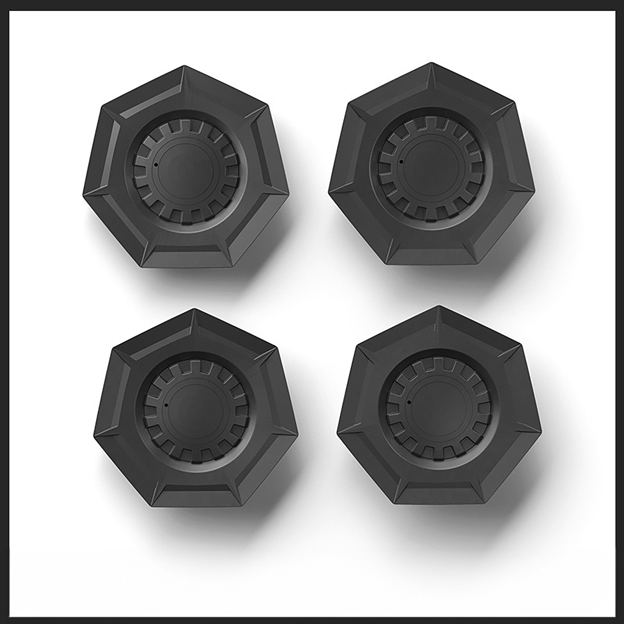 Tesla Cybertruck Center Hub Cap & Lug Nuts Cover Gen.2 (4 Pcs)