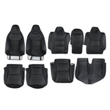 Tesla Cybertruck Custom Leather Full Wrapping Seat Covers