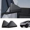 Tesla Cybertruck Real_Carbon Fiber MirrorCaps GlossMatte Finish OEM Fitment No Drill Installation
