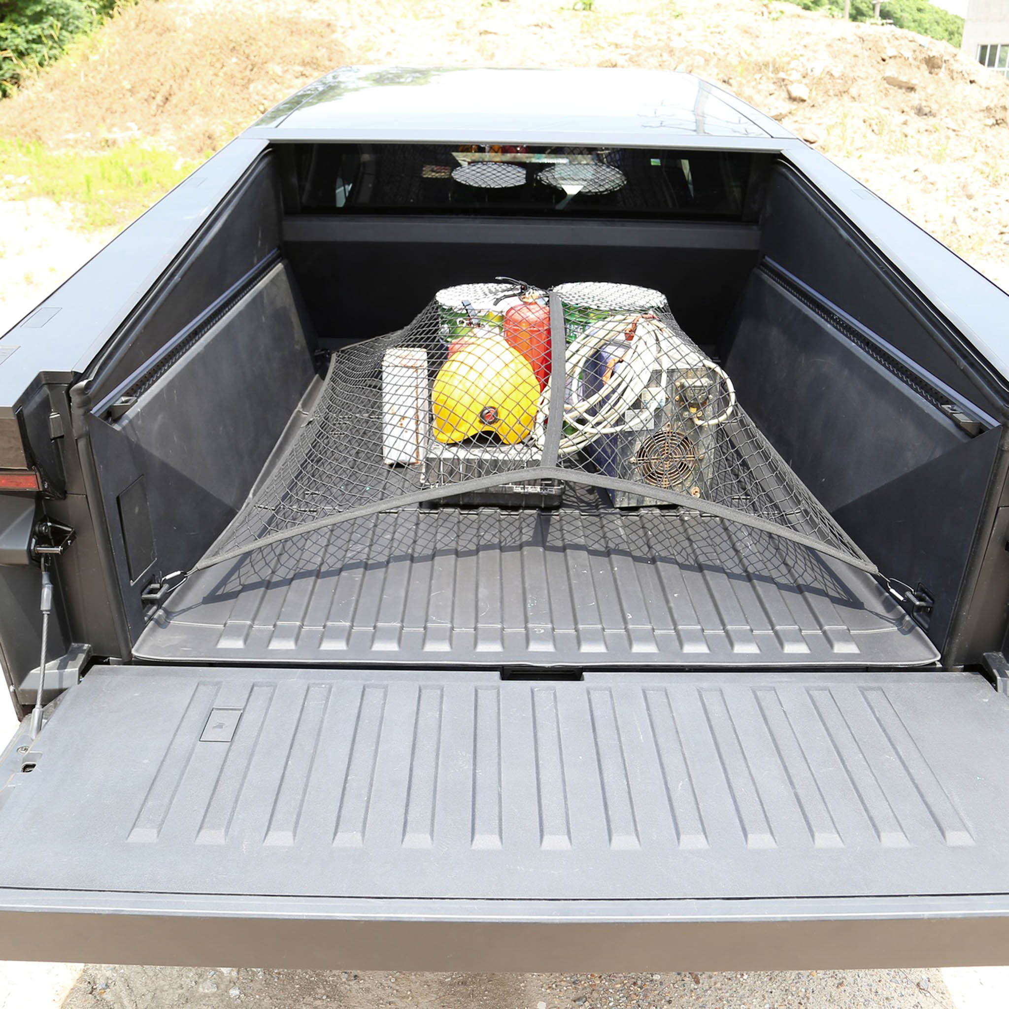 Tesla Cybertruck Truck Bed Cargo Net