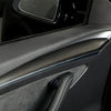Bundle: Tesla Model 3/Y Carbon Fiber Dashboard & Door Trim Covers Set 2021-2024