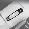 Real Carbon Fiber Reading Light Trim Cover installed on Tesla Model Y