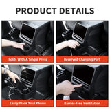 Tesla Model 3 Highland & Model Y Juniper Rear Cup Holder Organizer | Multi-Functional Vent-Mounted Center Console Upgrade