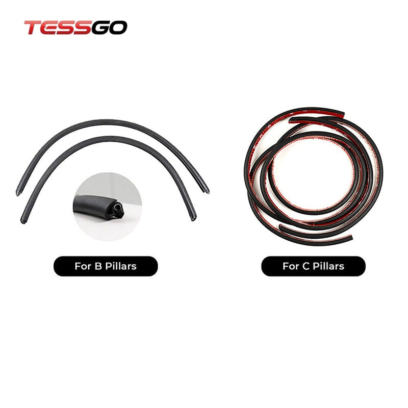Tesla Model 3 / Y Wind Noise Reduction Door Seal Kit