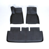 Premium All-Weather Floor Mats for Tesla Model S 2021+ – Heavy-Duty TPE Protection & Luxurious Custom Fit