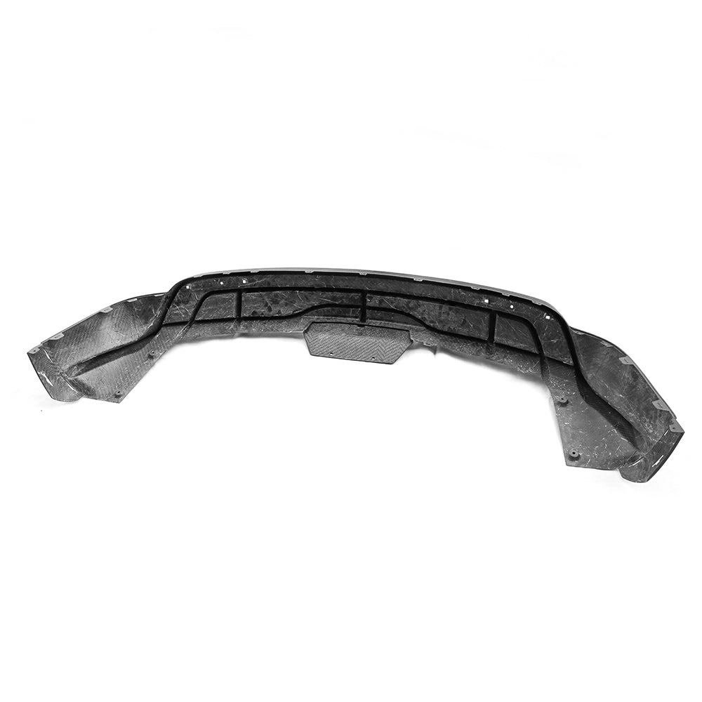 Tesla Model X Carbon Fiber Rear Bumper Diffuser Replacement| High-Performance Aerodynamic Aero Kit