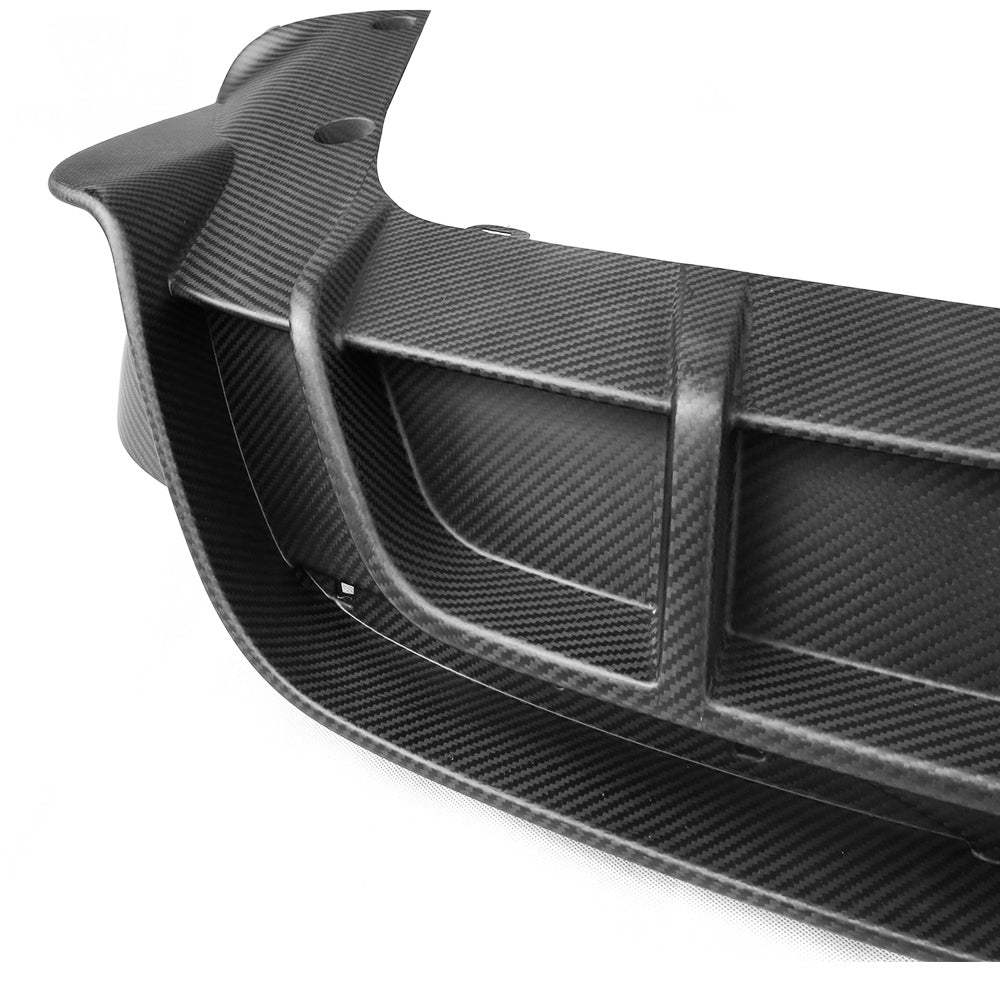 Tesla Model X Carbon Fiber Rear Bumper Diffuser Replacement| High-Performance Aerodynamic Aero Kit