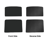 Black Tesla Model YL Glass Roof Split Crystal Sunshade