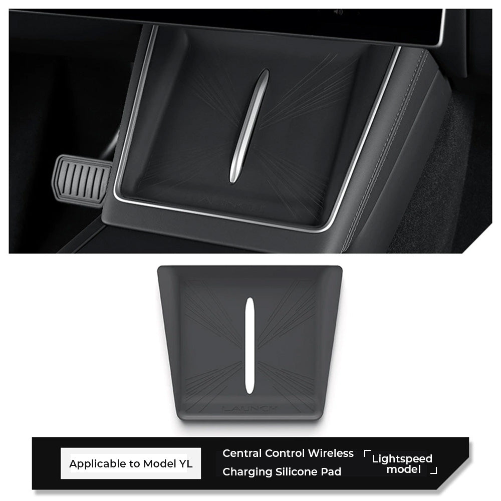 Tesla Model YL Wireless Charging Dock Liner - Performance light-speed, Hollowed-out style