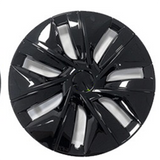 19 Inch Gemini Wheel Cover Set For Tesla Model Y-Black Gloss