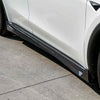 Tesla Model Y Carbon Fiber Ascend Side Skirts for 2020-2026+ Juniper