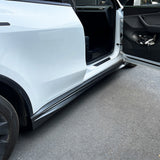 Tesla Model Y Carbon Fiber Ascend Side Skirts for 2020-2026+ Juniper