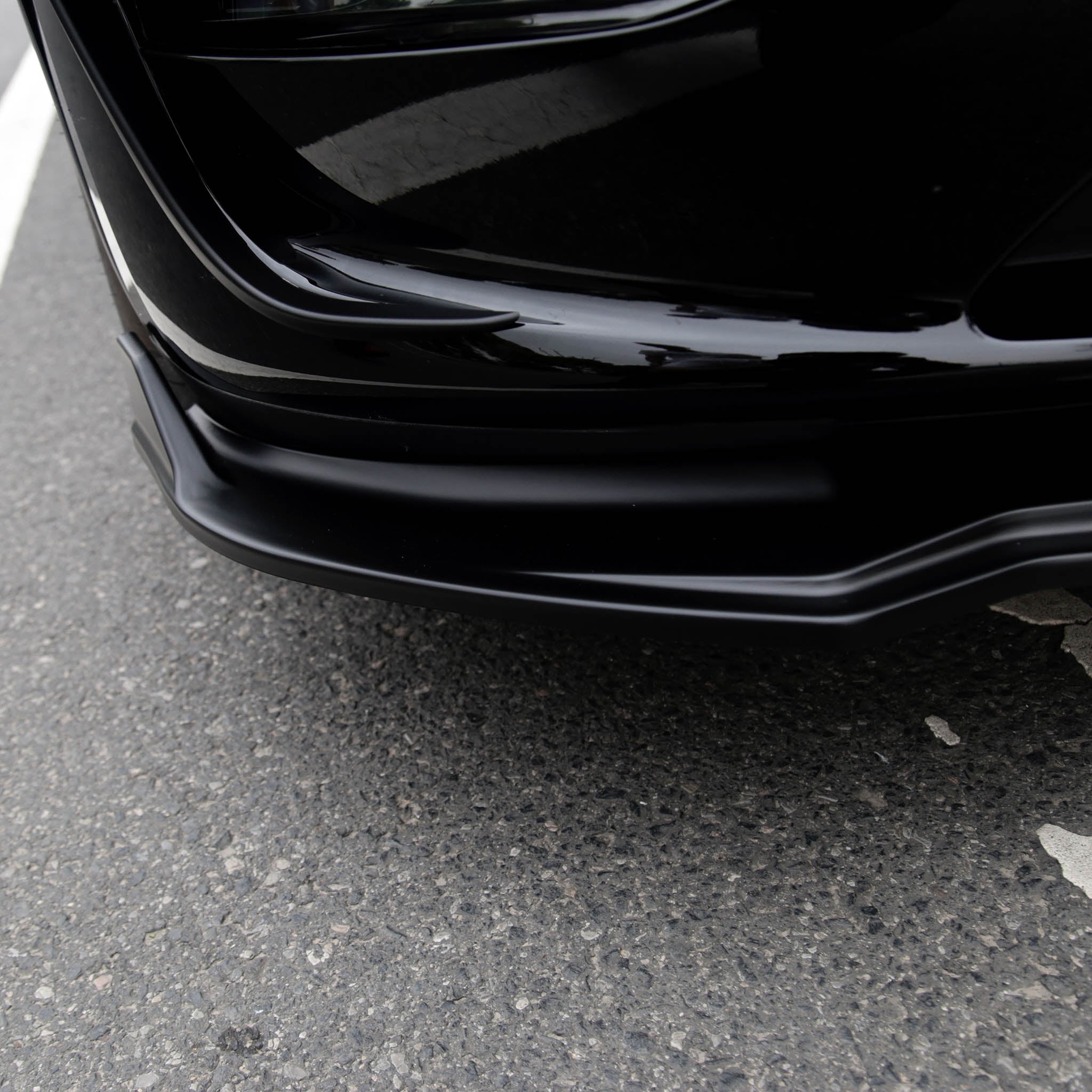 Tesla Model Y Front Lip Spoiler ABS Plastic (3 Piece)