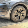 Tesla Model Y Juniper 19" Crossflow Wheel Covers | Helix Style ABS Polymer Curb Rash Protectors (2025+)