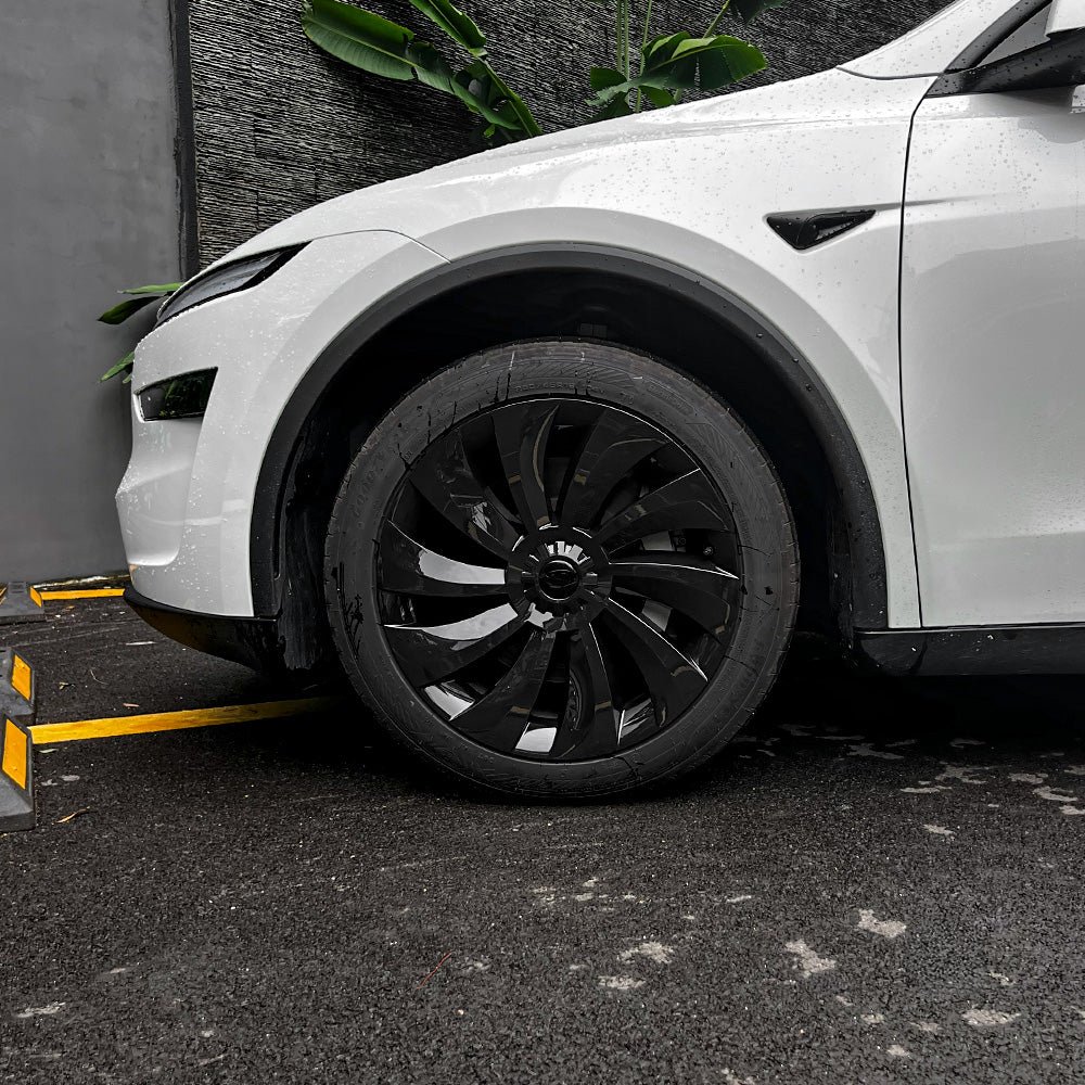 Tesla Model Y Juniper 19'' Wheel Covers – Performance Uberturbine Style Upgrade