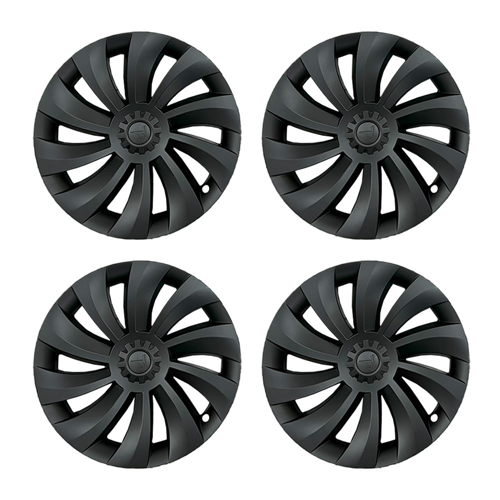 4pcs 19'' Uberturbine matte Wheel Covers for Tesla Model Y Juniper