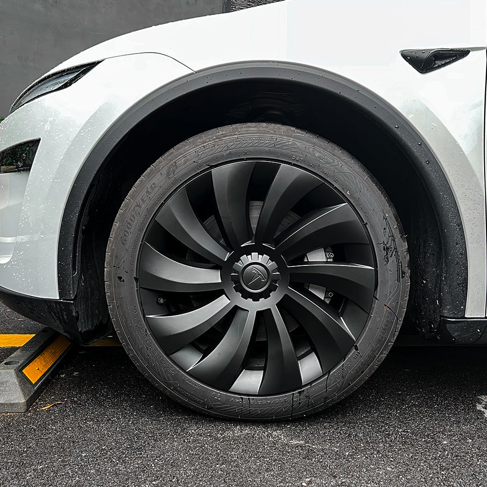 19'' Uberturbine Wheel Covers for Tesla Model Y Juniper