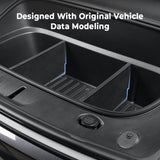 Tesla Model Y Juniper Front Trunk Organizer (2026+) – Custom-Fit Waterproof Storage Solution with Multi-Compartment Design